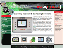 Tablet Screenshot of inagas.com